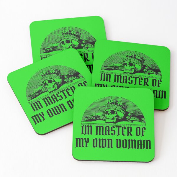 Item preview, I am the master of my own domain! designed and sold by outlaw70.