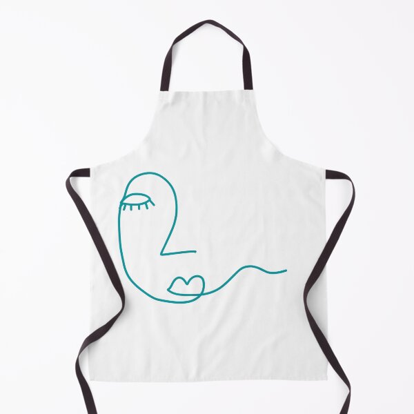 Item preview, Abstract Eye and Lips - Aqua designed and sold by A Fabulous Production.