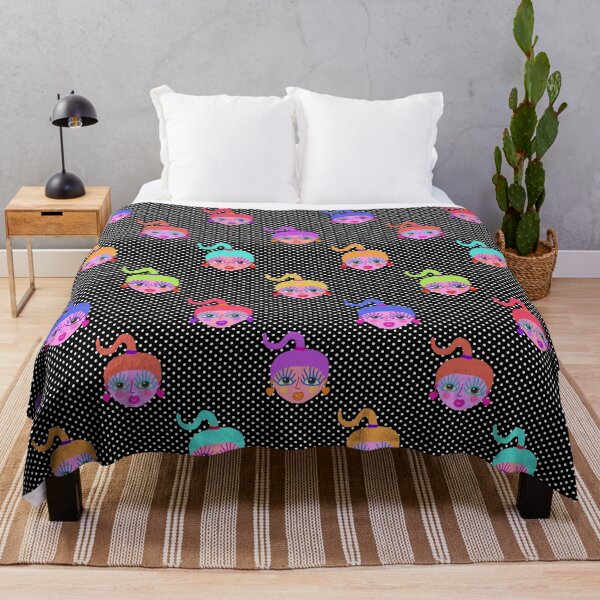 Item preview, Cute Girls Illustration Pattern designed and sold by mythandframe.