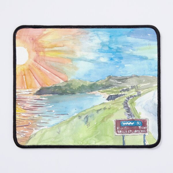 Artikelvorschau, Wandern auf dem Wild Atlantic Way in Irland mit herrlichen Küstenaussichten entworfen und verkauft von artshop77.