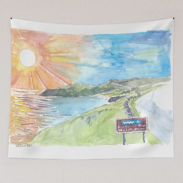 Item preview, Wild Atlantic Way Ireland Hiking with Gorgeous Coastal Views designed and sold by artshop77.