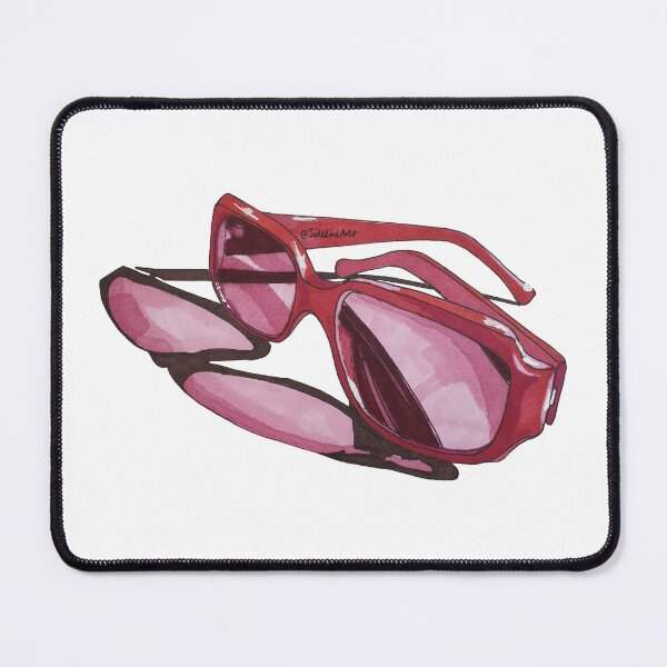 Item preview, Red Sunglasses designed and sold by SidelineArt.