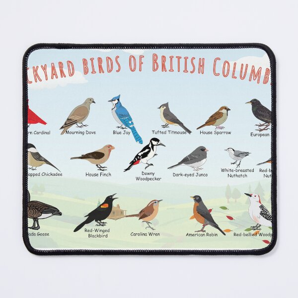 Item preview, Backyard Birds of British Columbia designed and sold by AndyMcBird.