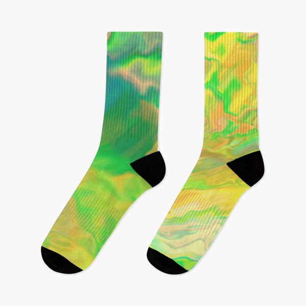 Item preview, Green Yellow Abstract - Picture 2 designed and sold by trendingatees.