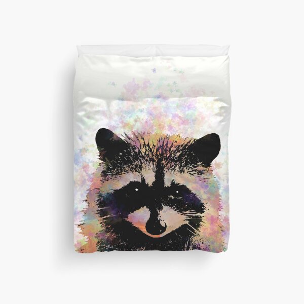 Item preview, Colorful Raccoon 27 designed and sold by artbylucie.