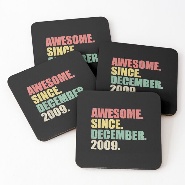 Item preview, Awesome Since December 2009 12th Birthday 12 Years designed and sold by Decker21.