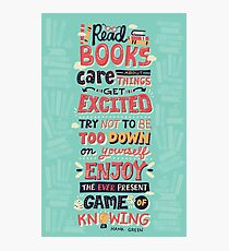 Read Books Fotodruck