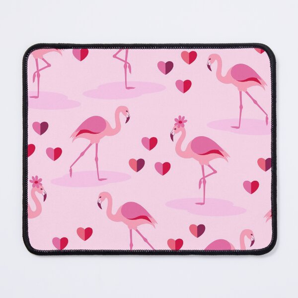 Item preview, Valentines Day Flamingos, Valentine's Pattern designed and sold by patternme.