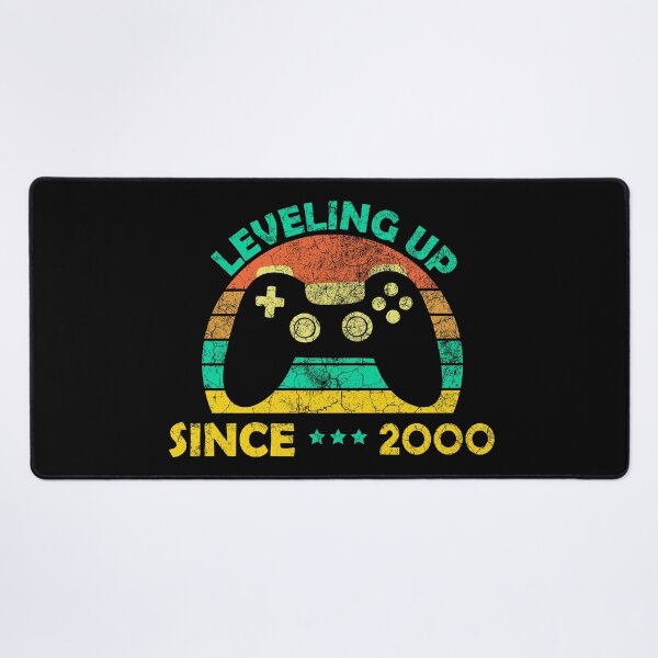 Item preview, Born In 2000, Leveling Up Since 2000 Gamers Birthday Gift designed and sold by Wadia Hamda.
