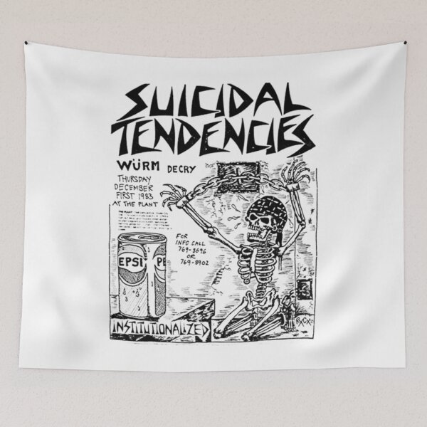Item preview, Suicidal Tendencies T-ShirtSuicidal Tendencies †††† Punk Flyer Tribute designed and sold by DartGarrick.