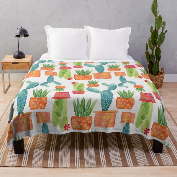 Item preview, Watercolor Cactuses - Orange designed and sold by monitdesign.