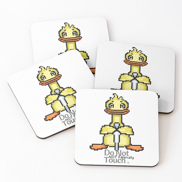 Item preview, Knife Sir Goose Pixel Art - Funny Goose With Knife designed and sold by ViewerEqualsPhoton.