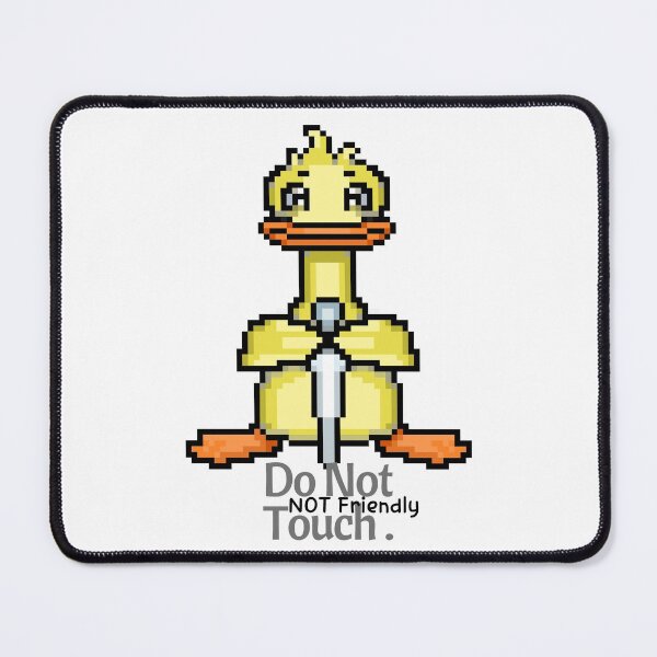Item preview, Knife Sir Goose Pixel Art - Funny Goose With Knife designed and sold by ViewerEqualsPhoton.