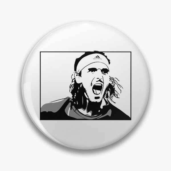 Item preview, Stefanos Tsitsipas Tennis Player designed and sold by Gatgeth.