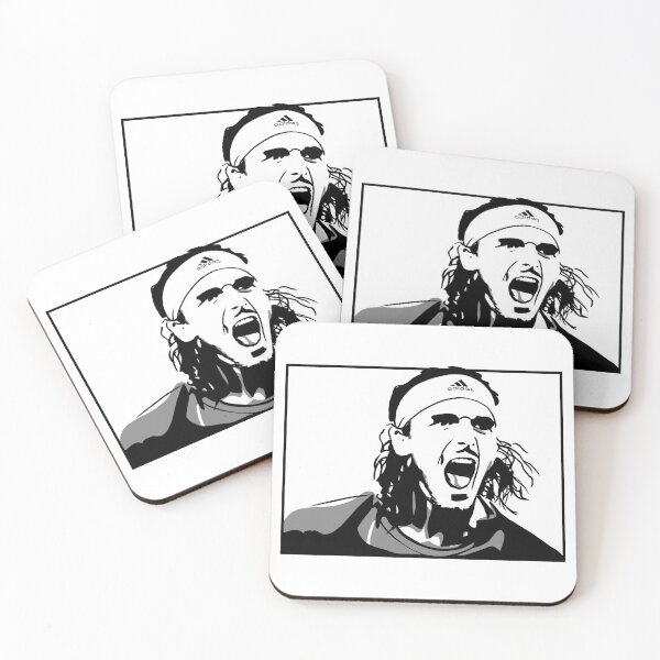 Item preview, Stefanos Tsitsipas Tennis Player designed and sold by Gatgeth.