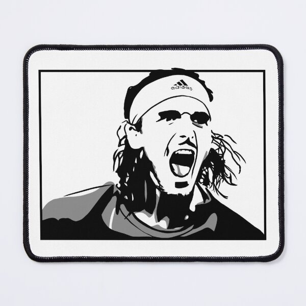 Item preview, Stefanos Tsitsipas Tennis Player designed and sold by Gatgeth.