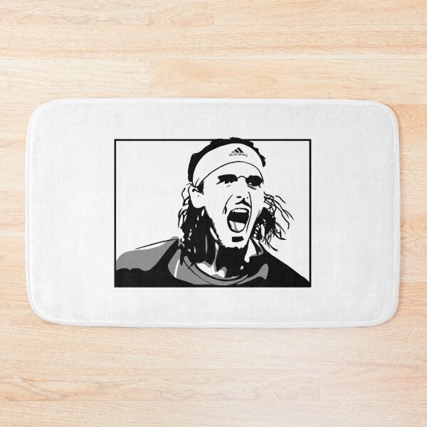 Item preview, Stefanos Tsitsipas Tennis Player designed and sold by Gatgeth.