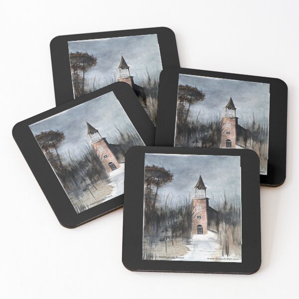 Item preview, Winter Church designed and sold by © Keith McDowell, Artist.