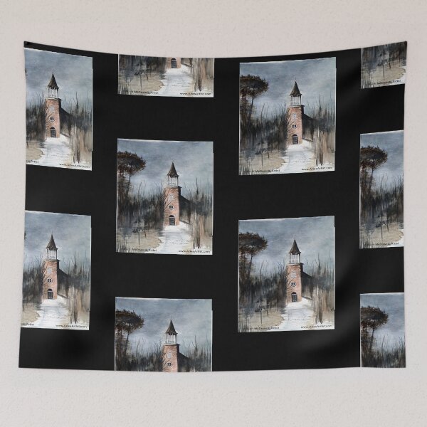 Item preview, Winter Church designed and sold by © Keith McDowell, Artist.