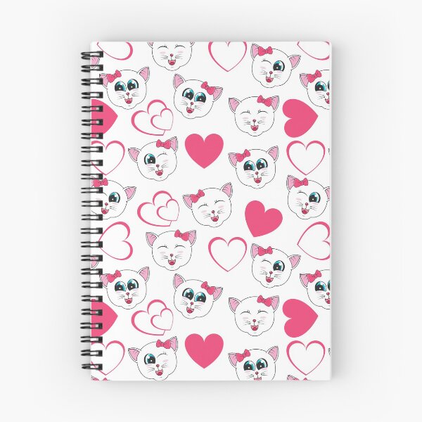 Item preview, Cat Valentines Day Pattern, Cat pattern designed and sold by patternme.