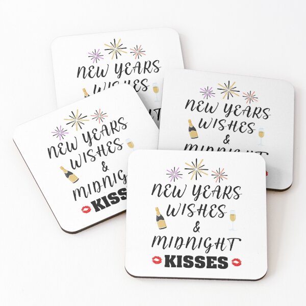 Item preview, New Years Wishes Midnight Kisses, Pop Fizz Kiss designed and sold by SportyDogShop.