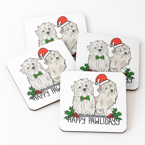 Item preview, Little dog pawlidays  designed and sold by Lauryn Elder.