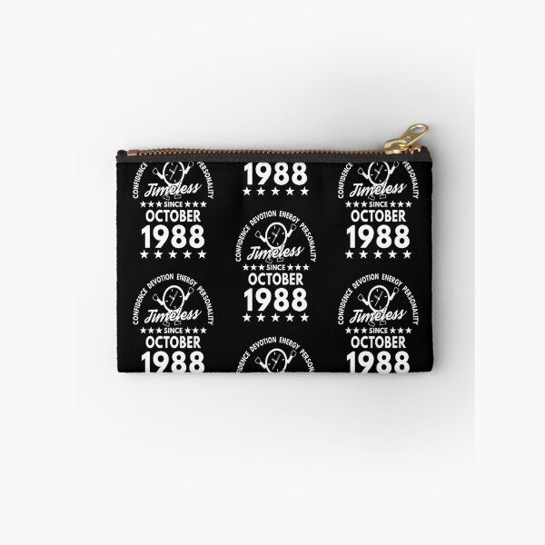 Item preview, October Birthday Timeless Person -1988 - White Text designed and sold by MoonsmileProd.