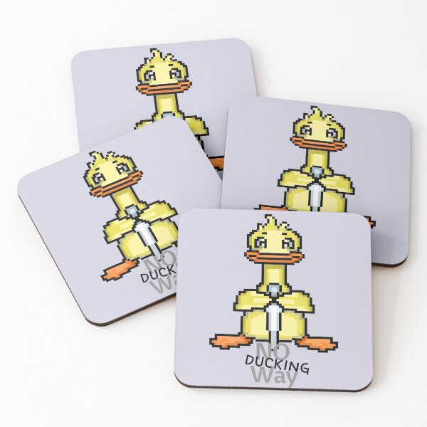 Item preview, Knife Sir Goose Pixel Art - Funny Goose With Knife designed and sold by ViewerEqualsPhoton.