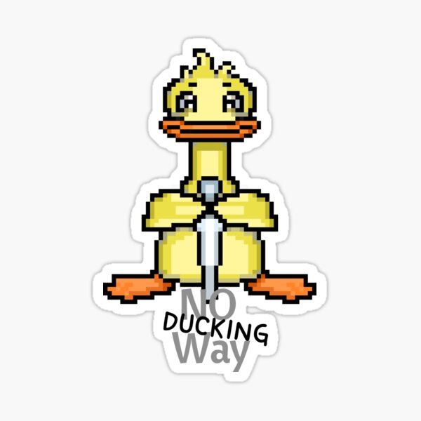 Aperçu de l'œuvre Couteau Sir Goose Pixel Art - Oie Drôle Avec Couteau créée et vendue par ViewerEqualsPhoton.