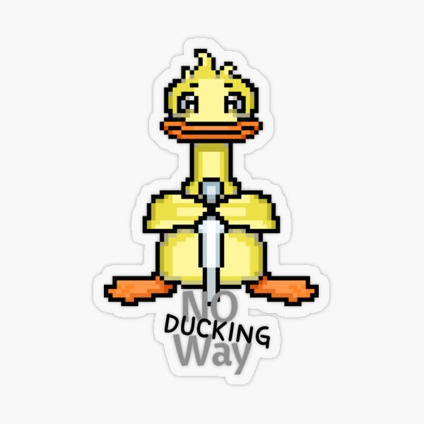 Aperçu de l'œuvre Couteau Sir Goose Pixel Art - Oie Drôle Avec Couteau créée et vendue par ViewerEqualsPhoton.