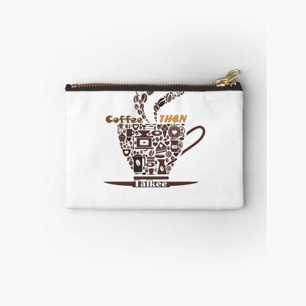 Item preview, First Coffee Then Talkee Essential T-Shirt designed and sold by Innovational.