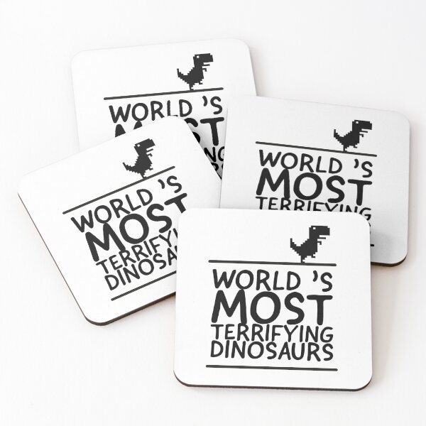 Item preview, WORLD'S MOST TERRIFYING DINOSAURS - LOVE DINOSAURS - FUNNY STUFF designed and sold by Tropical Blood.