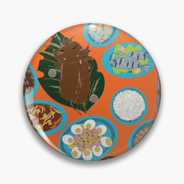 Item preview, Copy of Let's Eat -Pepper Orange designed and sold by MikkisMotor.