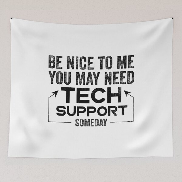 Item preview, Funny Tech IT Support Novelty Joke Helpdesk designed and sold by DesignoresLTD.