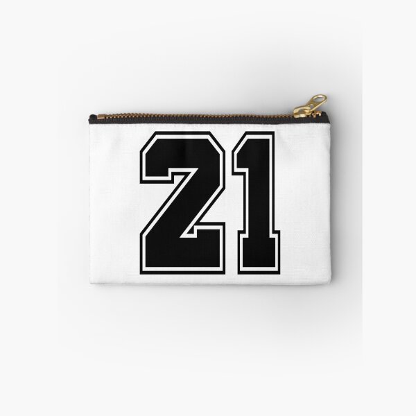 Item preview, 21 American Football Classic Vintage Sport Jersey Number for american football, baseball or basketball 21 jersey number, 21 Jersey Number, 21 jersey, 21 numbers on the back designed and sold by Marcin Adrian.