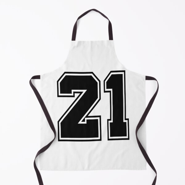 Item preview, 21 American Football Classic Vintage Sport Jersey Number for american football, baseball or basketball 21 jersey number, 21 Jersey Number, 21 jersey, 21 numbers on the back designed and sold by Marcin Adrian.