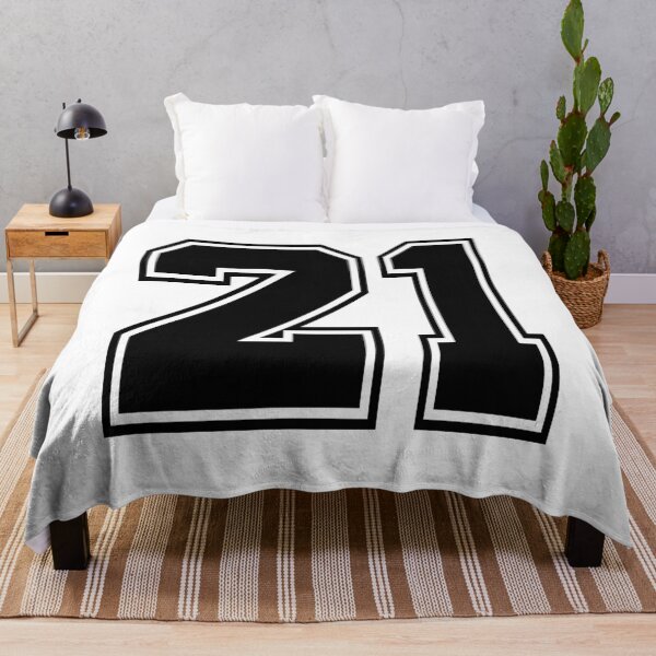 Item preview, 21 American Football Classic Vintage Sport Jersey Number for american football, baseball or basketball 21 jersey number, 21 Jersey Number, 21 jersey, 21 numbers on the back designed and sold by Marcin Adrian.