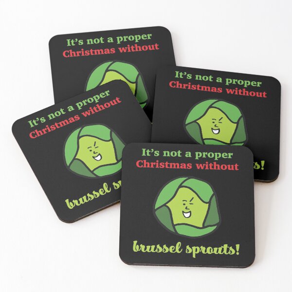 Item preview, Not A Proper Christmas Without Brussel Sprouts! designed and sold by Sketchypenface.