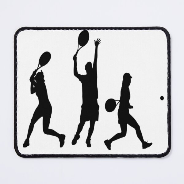 Item preview, Tennis Players Hitting A Shot designed and sold by WowAllinOne.
