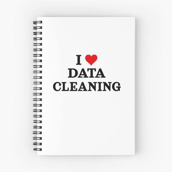 Item preview, I Love Data Cleaning, Data Analyst, Data Scientist, Data Engineer, Data Viz, BI Developer designed and sold by DataAndBeyond.