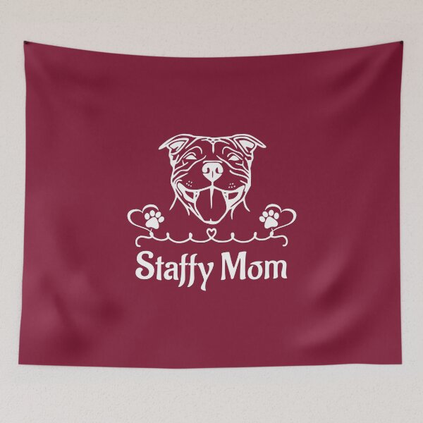 Item preview, Staffy Mom, Amstaff, Staffy , American Staffordshire Terrier, American Bully, Dog Lover Gift designed and sold by Beinfashion.