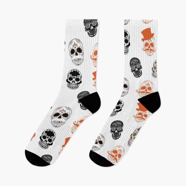 Artikelvorschau, Halloween-Schädel, Dia del Muerto entworfen und verkauft von patternme.