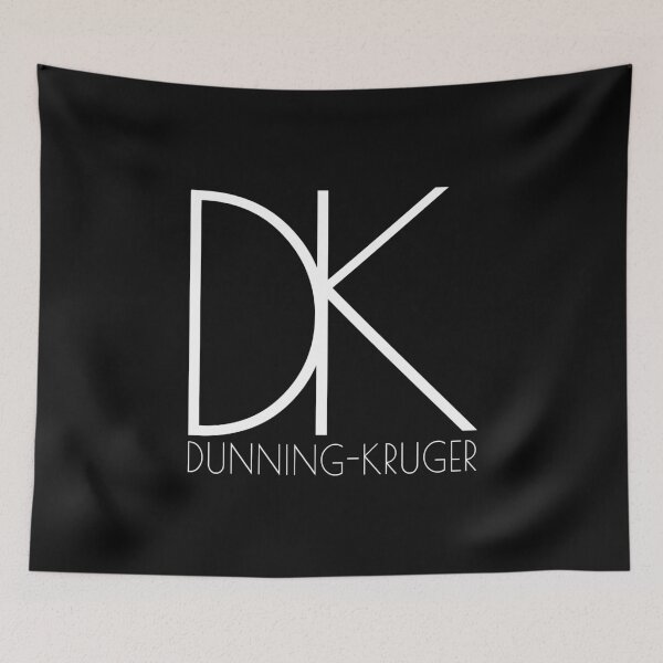 Item preview, Dunning-Kruger effect designed and sold by jdtees.