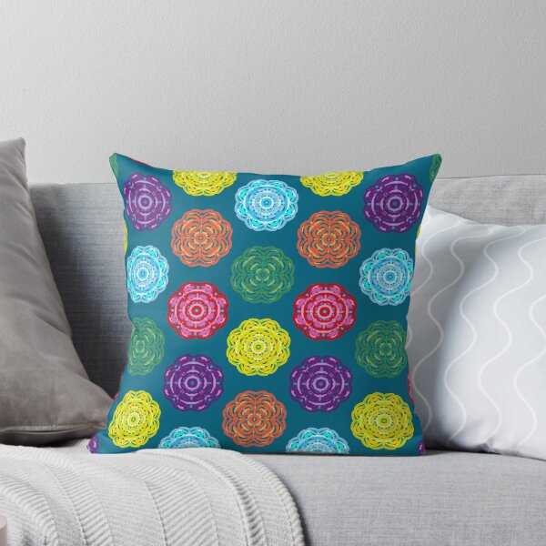 Item preview, Flowers B Teal designed and sold by Owen1976.
