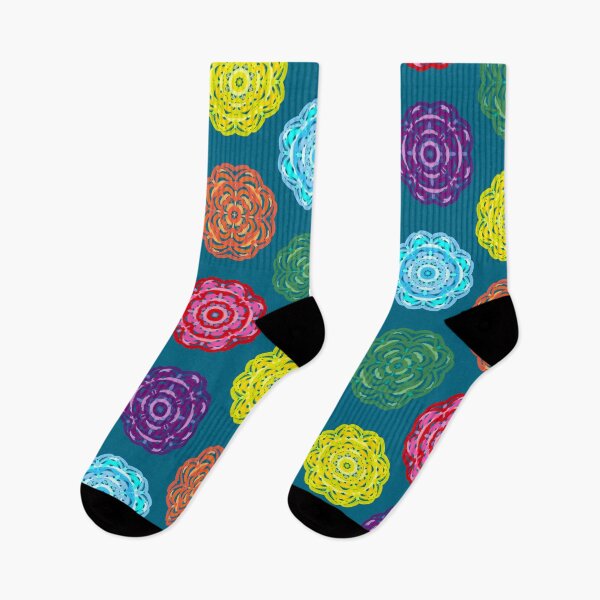 Item preview, Flowers B Teal designed and sold by Owen1976.