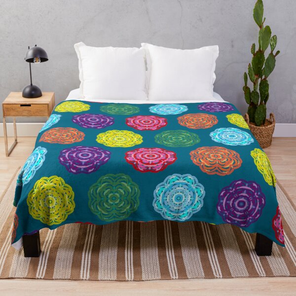 Item preview, Flowers B Teal designed and sold by Owen1976.