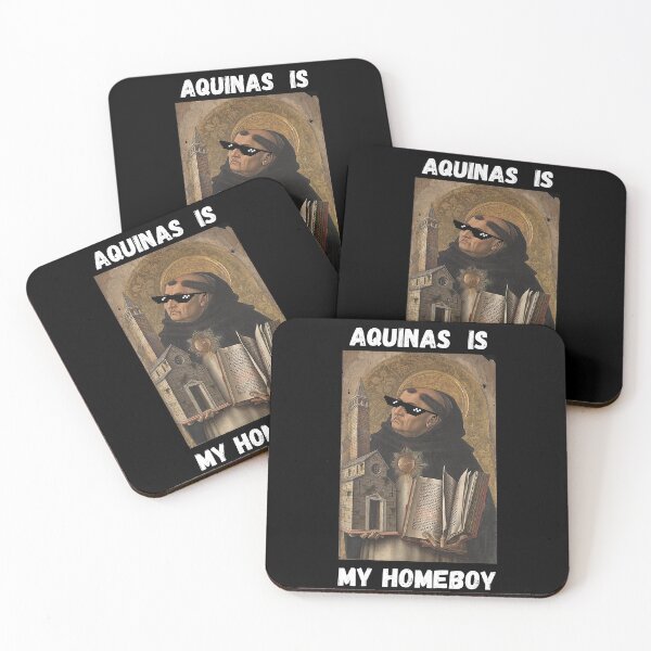 Item preview, Aquinas is my Homeboy designed and sold by CatholicSwag.