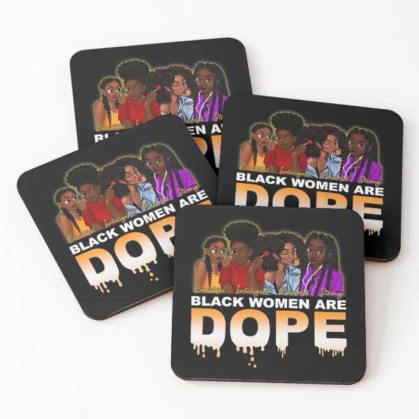 Item preview, Black Women T-ShirtBlack Women Are Dope designed and sold by AveDelwyn.