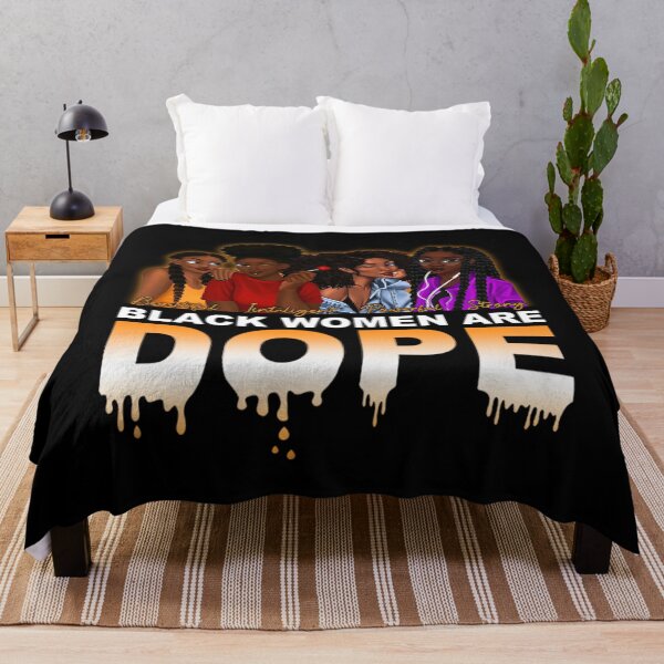 Item preview, Black Women T-ShirtBlack Women Are Dope designed and sold by AveDelwyn.