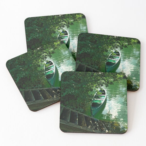 Item preview, Canoe resting in the river designed and sold by STIGPhotoDesign.